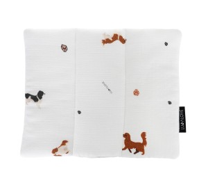 Muślinowa poduszeczka - pieski, cavaliery