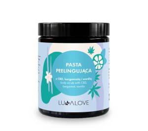Pasta peelingująca z CBD, bergamotą i wanilią