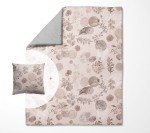 Zestaw koco-kołdra z wypełnieniem 150x200 cm + poszewka na jasiek - Beige Garden