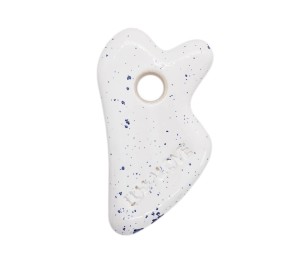 Ceramiczny masażer gua sha - kropki