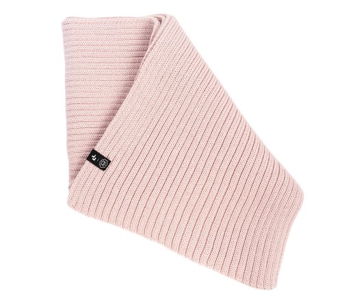 Szal '25 Merino - pudrowy róż