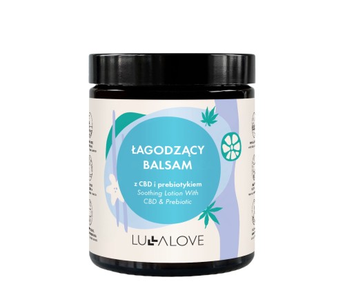 Łagodzący balsam z CBD i prebiotykiem - do twarzy i ciała