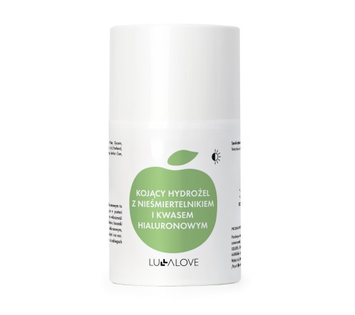 Kojący hydrożel z nieśmiertelnikiem i kwasem hialuronowym