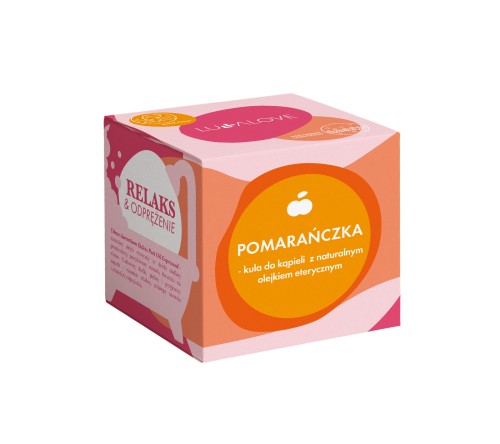 Pomarańczka - kula do kąpieli