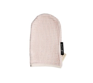 Rękawica do twarzy i ciała - różowy kwarc