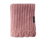 Premium Merino Wool Baby Blanket "Cookie" - Peony